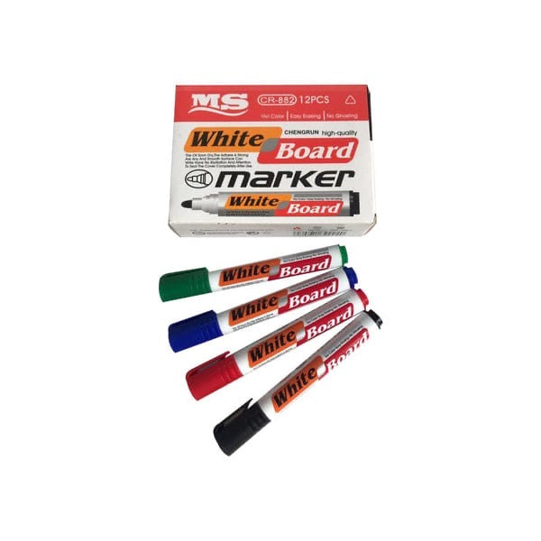 Office Multi-color Markers, Quick-drying Marking Oily Big Pen