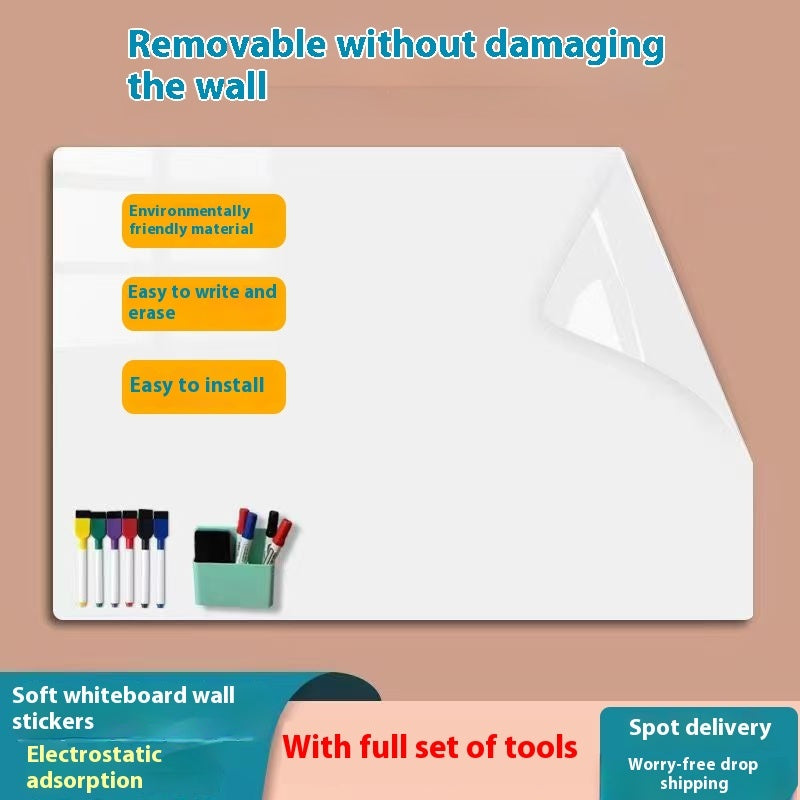Boardly's wall board (Electrostatic Write-On Wall Surface)