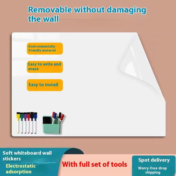 Boardly's wall board (Electrostatic Write-On Wall Surface)