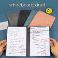 Folding Leather Whiteboard Scribbling Pad Erasable