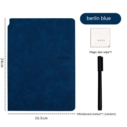 Folding Leather Whiteboard Scribbling Pad Erasable